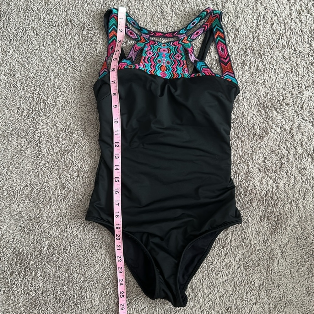 OndadeMar Prisma Embellished High Neck One Piece
Swimsuit - Picture 7 of 13